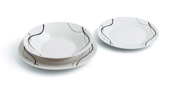 7709008	VAJILLA  PORC NUDEL QD CRU    20CM    6CM