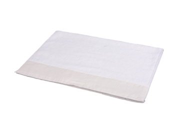 SERVIETTE 40X60CM 0.140KG BLANC COTTON