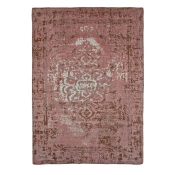 43841	jacquard carpet Agra, pink, cotton/chenille,160x230 cm