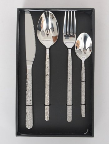 YF9016  16PCS 1,102KG SILVER STAINLESS STEEL