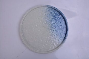 2500 PLAT 25,5CM 1,055KG BLEU GRIS GRES