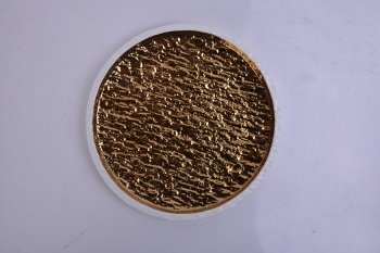 5431 PLAT 20CM 0,552KG DORE BLANC GRES