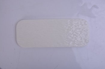 4698 PLAT 26X10CM 0,423KG BLANC GRES