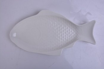 12815612183 PLAT 32X18CM 0,590KG BLANC GRES