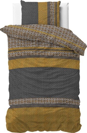 8720105699474   140 X 220 cm 60 X70 cm 0,885 KG  MOUTARDE COTTON