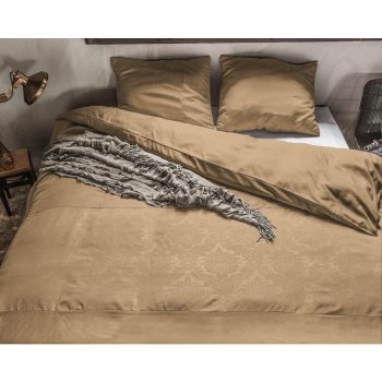 8720105600708 240X200 cm 60X70cmX2 1.535 KG MARRON 100% MICRO PERCAL