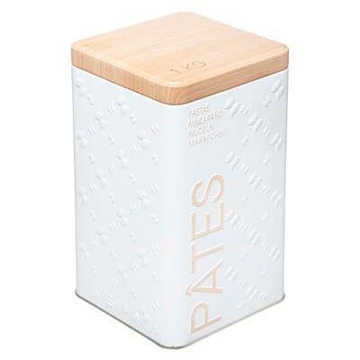 169297  10X18,5X10CM 0,187KG BLANC METAL