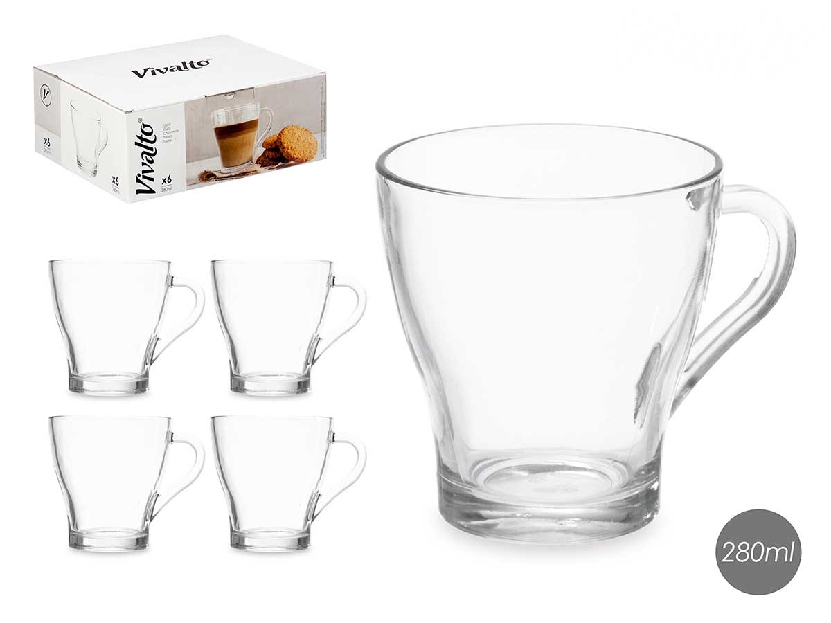 84904 tasse 280 ml 0.256 kg verre trensparent