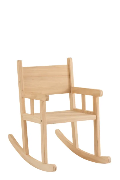 1770	ROCKING CHAIR CHILD PINE NAT (34,5x65x58cm)