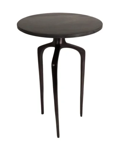 KAL-1599 TABLE 44x44x64CM 8,200KG NOIR METAL