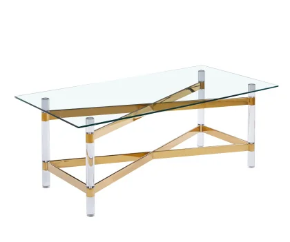 CS-1197  120X60X45CM 22,2KG DORE VERRE METAL