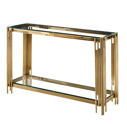 BS-12 120X40X78CM 30,9KG DORE METAL VERRE