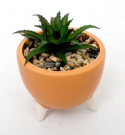 185449 10 CM 0.186 KG MOUTARD VERT PLASTIQUE